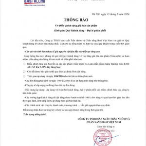 THÔNG BÁO QUAN TRỌNG