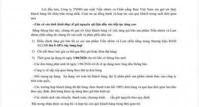 THÔNG BÁO QUAN TRỌNG