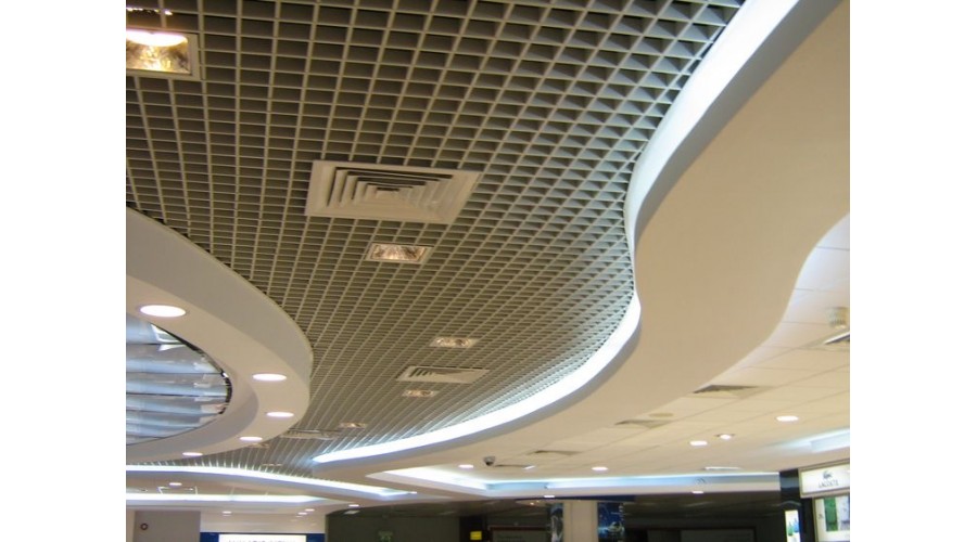 Trần nhôm Cell (caro)